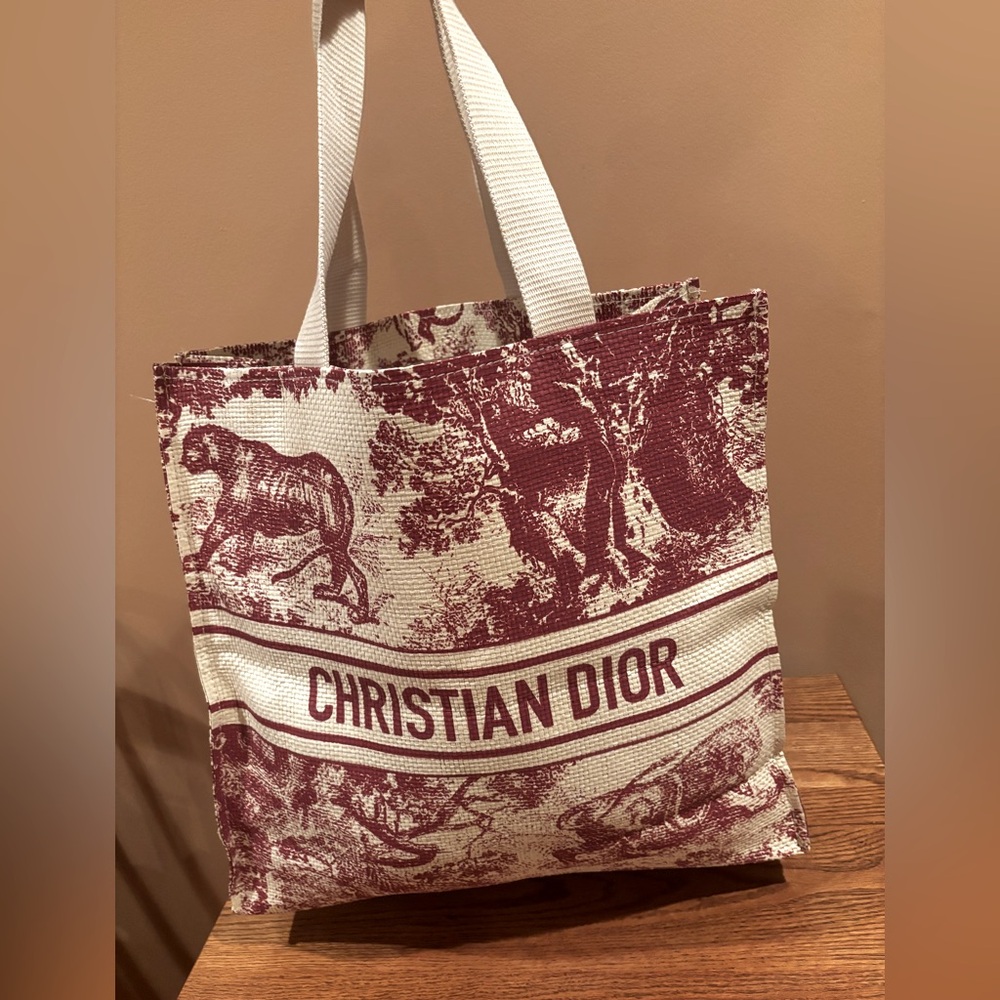 CHRISTIAN DIOR DIORIVIERA RATTAN TOTE BAG - LIMITED EDITION - Picture 6 of 6